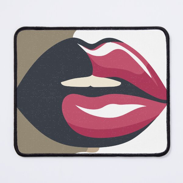 Item preview, Abstract Woman Female Lips Art, Modern bold aesthetics designed and sold by Radiant-R-art.
