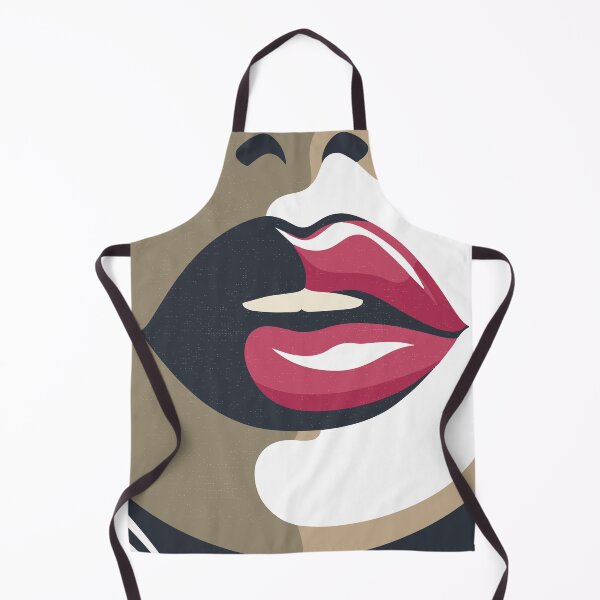 Item preview, Abstract Woman Female Lips Art, Modern bold aesthetics designed and sold by Radiant-R-art.