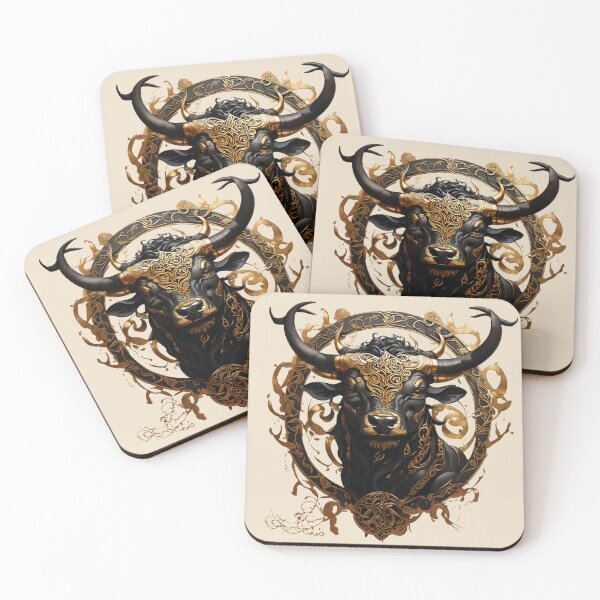 Item preview, Celtic Taurus Zodiac Symbol - Mystical Astrology Design designed and sold by LaLi-Designs.