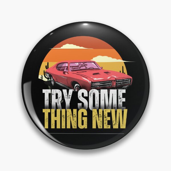 Item preview, Try Some Thing New Car Red Creativity Bold Design  designed and sold by Vignola7.