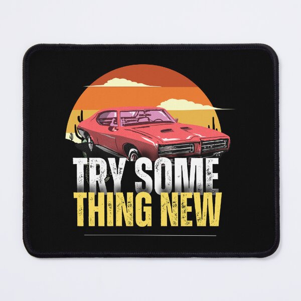 Item preview, Try Some Thing New Car Red Creativity Bold Design designed and sold by Vignola7.
