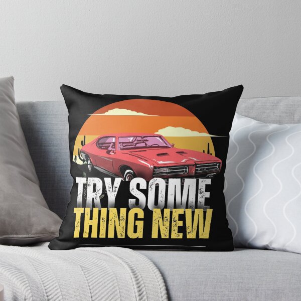 Item preview, Try Some Thing New Car Red Creativity Bold Design  designed and sold by Vignola7.