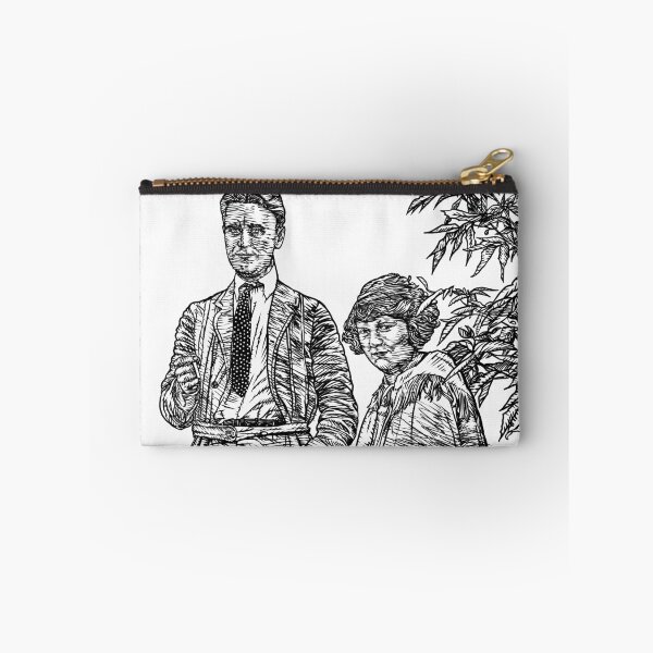 Item preview, ZELDA and F. SCOTT FITZGERALD ink portrait .1 designed and sold by lautir.