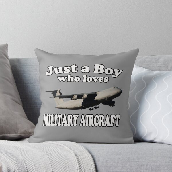 Item preview, Just A Boy Who Loves C-5 Galaxy Transport Military Aircraft Fighter Pilot Aviator designed and sold by ArtStudioKY.