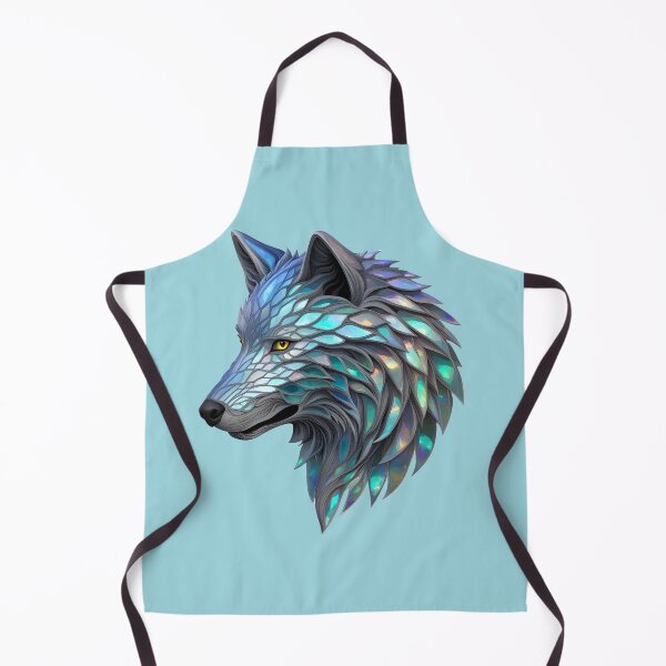 Item preview, wolf ornament designed and sold by Super-Fox.