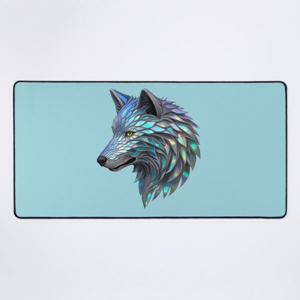 Item preview, wolf ornament designed and sold by Super-Fox.