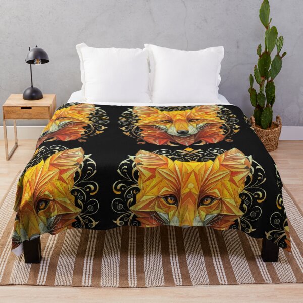 Item preview, Golden fox art designed and sold by asmaa gamal.