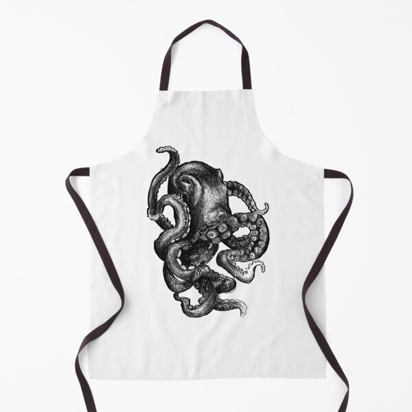 Item preview, Octopus Style Elegance gift for sea creatures fan designed and sold by YenViolet.
