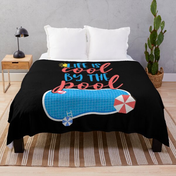 Item preview, Life Is Cool By The Pool - Funny Swimming Pool designed and sold by YerrouDesing.