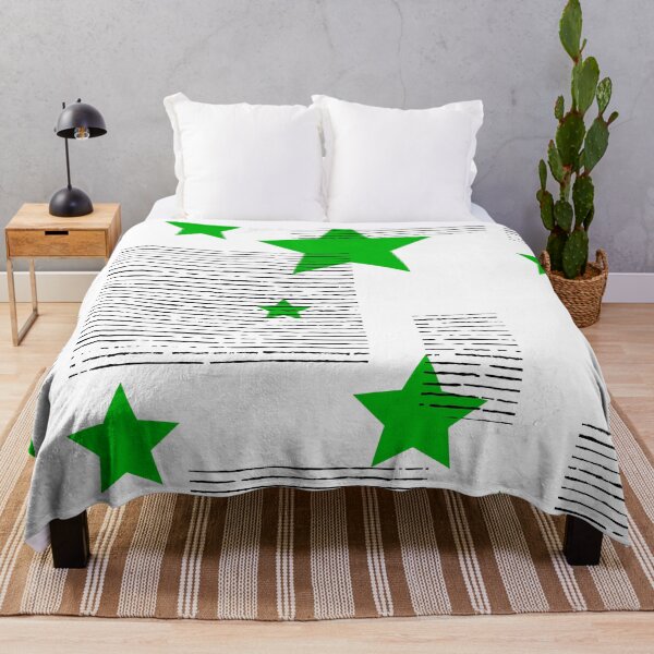 Item preview, Green white black geometry composition designed and sold by ShopEvaF.