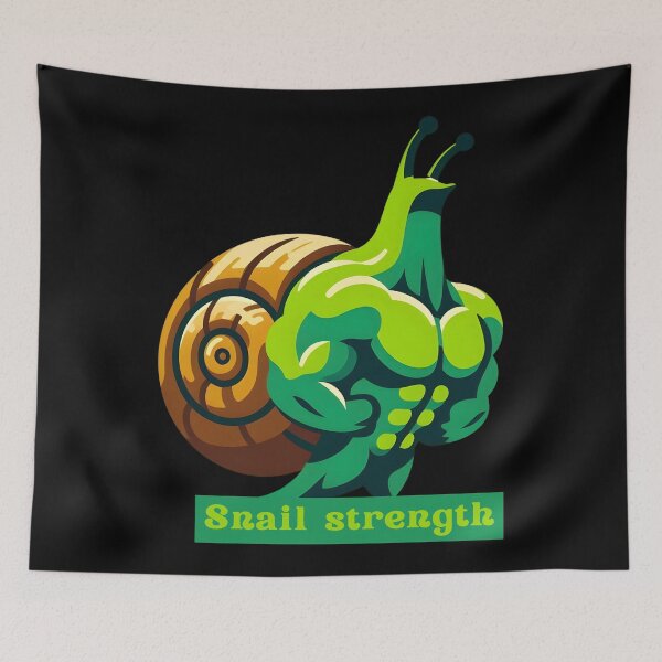 Item preview, Snail strength designed and sold by ManikRaja.