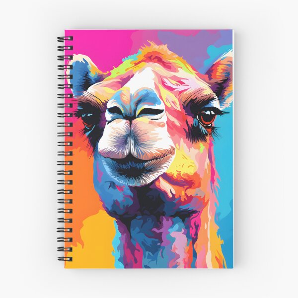Item preview, cammel portrait. animal colorful. Animal throw pillow. designed and sold by formform.