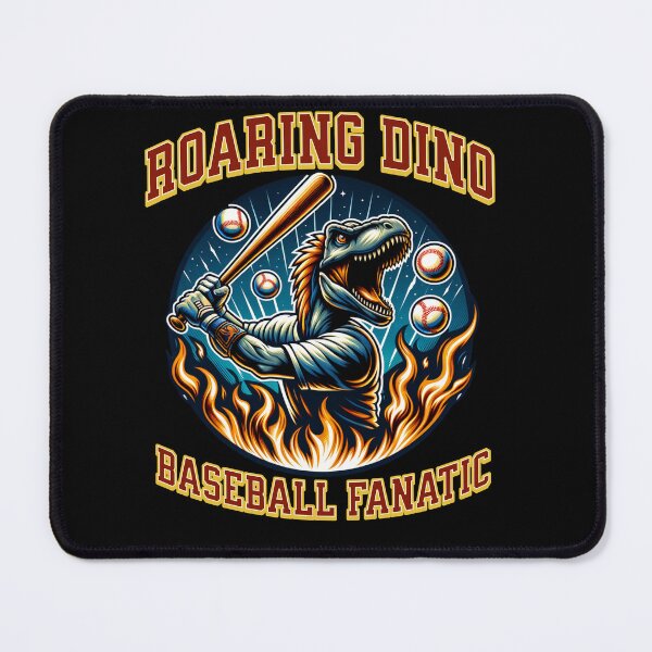 Item preview, Baseball saurus - Roaring dino baseball fanatic designed and sold by JansenGS.