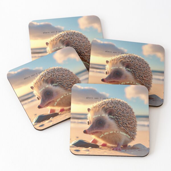 Item preview, Hedgehog on the beach 3 designed and sold by rayo-art.