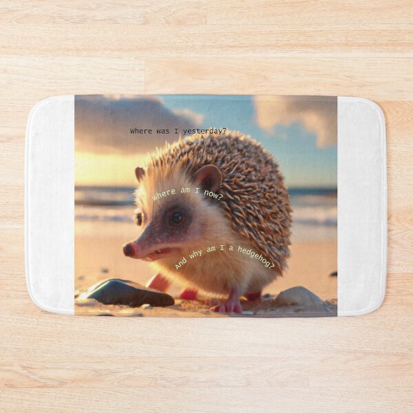 Item preview, Hedgehog on the beach 3 designed and sold by rayo-art.