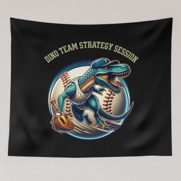 Item preview, Baseball saurus - Dino team strategy session designed and sold by JansenGS.