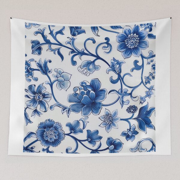 Item preview, Blue Pattern designed and sold by thewandswant.