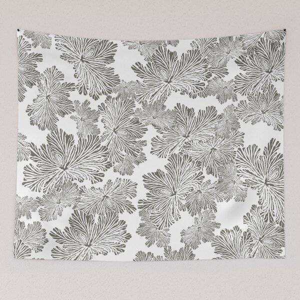 Item preview, Floral Pattern organic graphic White designed and sold by reznieh.