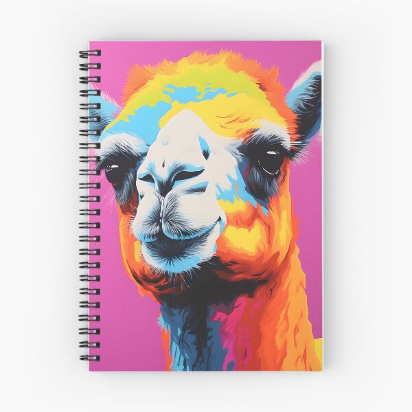Item preview, cammel portrait. animal colorful. Animal throw pillow. designed and sold by formform.