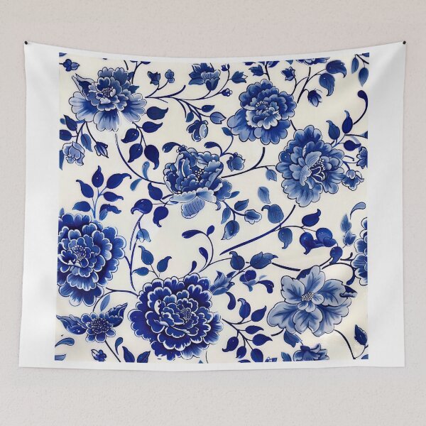 Item preview, Blue Pattern designed and sold by thewandswant.