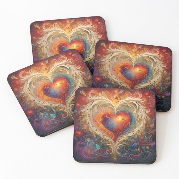 Item preview, Heart of Autumn Flames designed and sold by msDebbieLove.
