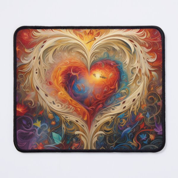 Item preview, Heart of Autumn Flames designed and sold by msDebbieLove.