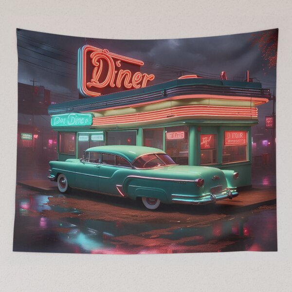 Item preview, Old Diner designed and sold by MacoQ.