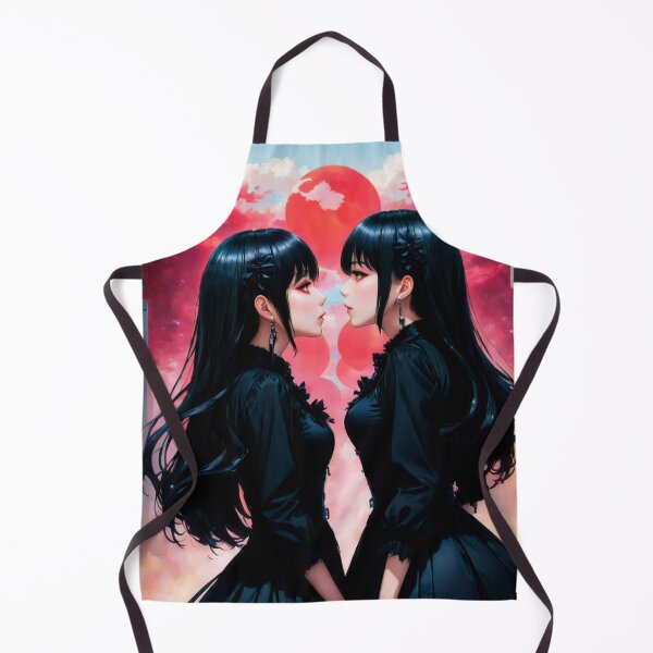 Item preview, Two Anime Goth Girls designed and sold by Bunmigraphics .