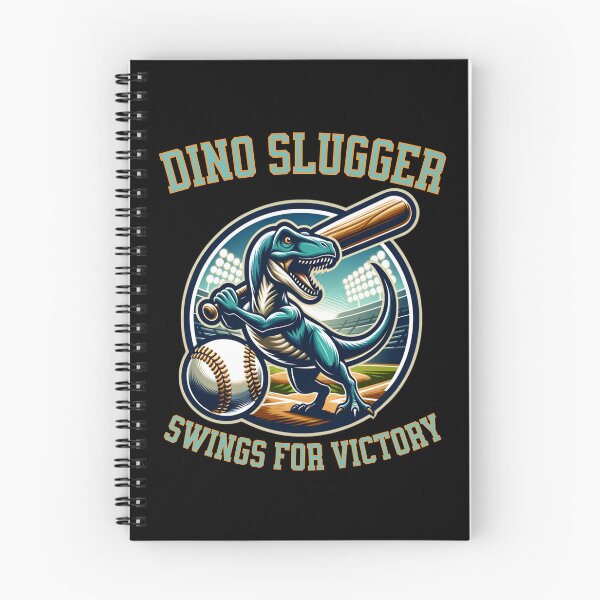 Item preview, Baseball saurus - Dino slugger swings for victory designed and sold by JansenGS.