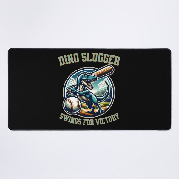 Item preview, Baseball saurus - Dino slugger swings for victory designed and sold by JansenGS.