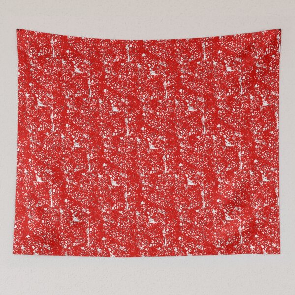 Item preview, Red abstract art customized  designed and sold by theparkfact0.
