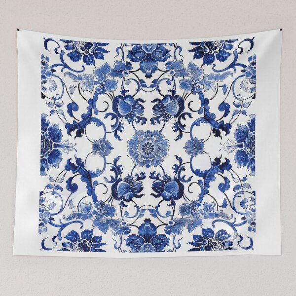 Item preview, Blue Pattern designed and sold by thewandswant.