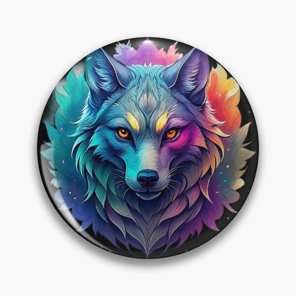 Item preview, Wolf Logo - Colorfull designed and sold by Morbaklava.