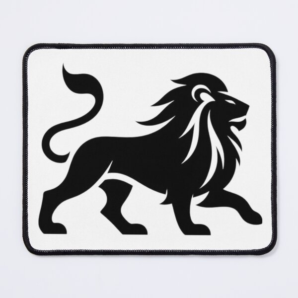 Item preview, Lion Silhoutte| Wild Animals | Silhoutte Animals designed and sold by SnuggleSafari.