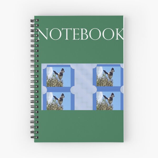Item preview, Nesting Bird Notebook designed and sold by annenambiro.