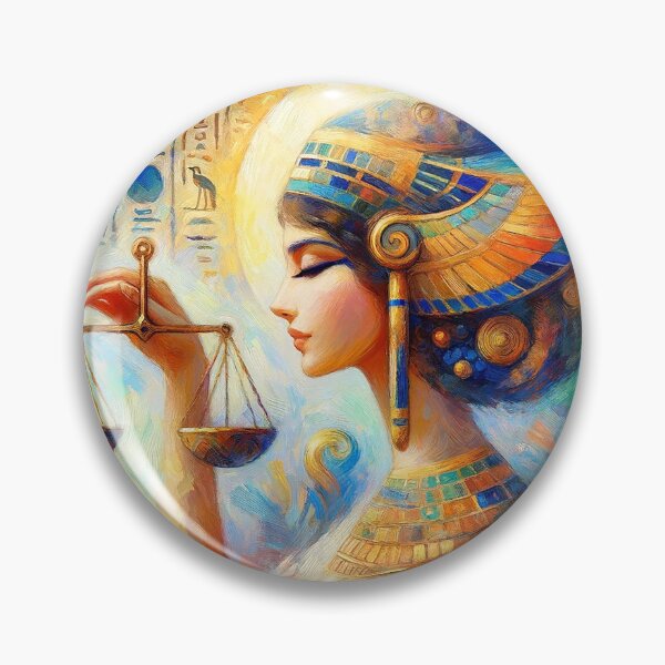 Item preview, Libra and Goddess Maat designed and sold by Ethereal Visions.