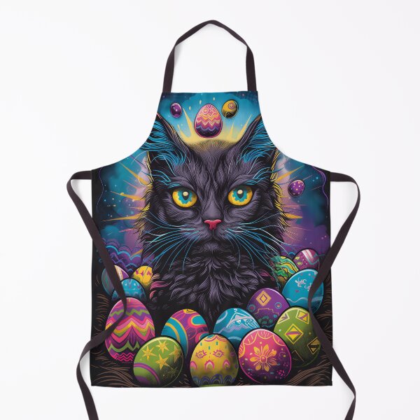 Item preview, Easter Holiday: Easter Cat, Black Cat, Bunny Eggs designed and sold by Fantasy Masterpiece.