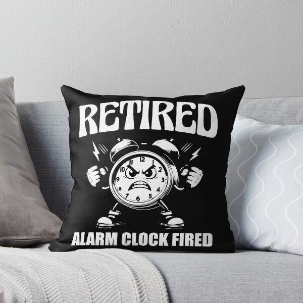 Item preview, Retired Alarm Clock Fired Funny Retirement designed and sold by ShreefelDesigns.