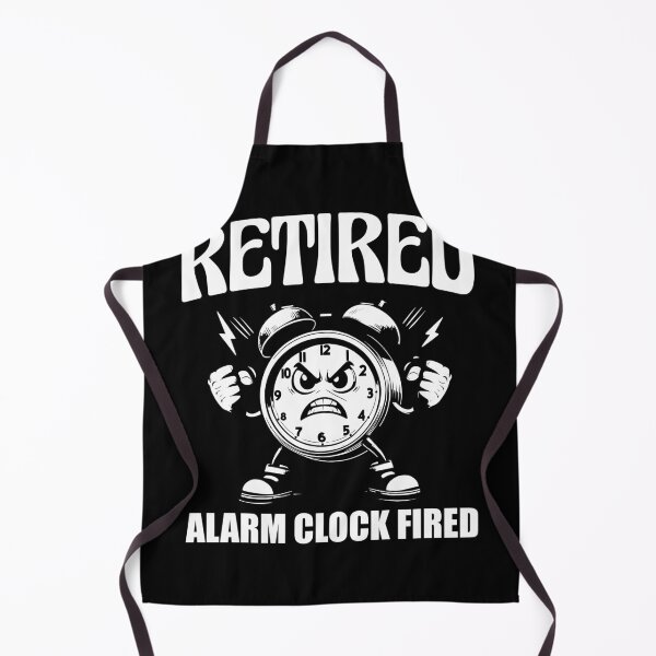 Item preview, Retired Alarm Clock Fired Funny Retirement designed and sold by ShreefelDesigns.