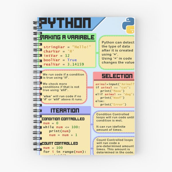 Item preview, Python Beginner Concepts designed and sold by elliobot.