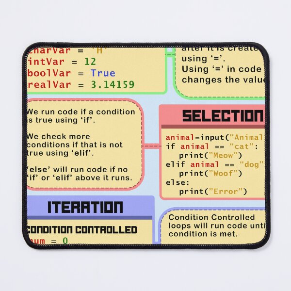 Item preview, Python Beginner Concepts designed and sold by elliobot.