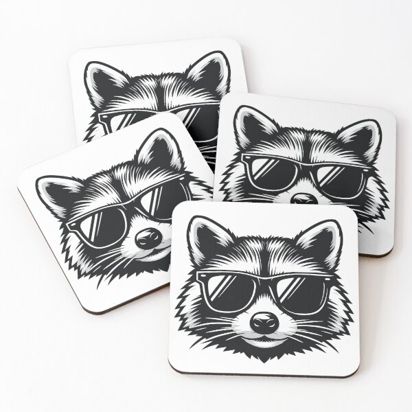 Item preview, Racoon with sunglasses designed and sold by Kr1tos.