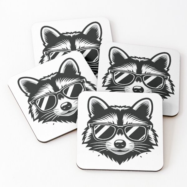Item preview, Racoon with sunglasses designed and sold by Kr1tos.