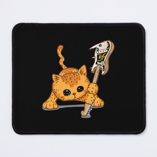 Item preview, Orange Cat The Clash Guitar designed and sold by CATTAROCK.