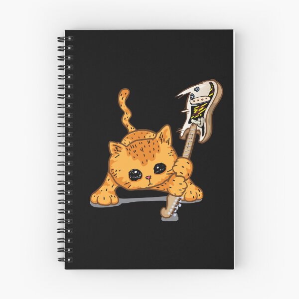 Item preview, Orange Cat The Clash Guitar designed and sold by CATTAROCK.