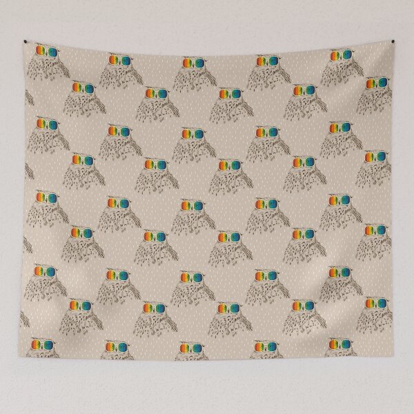 Item preview, Cute owl pattern designed and sold by tapilipa.
