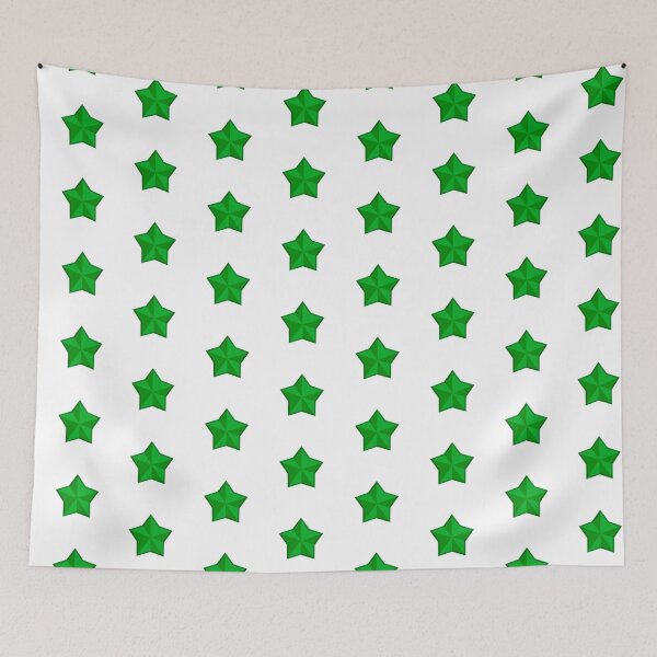 Item preview, Green Esperanto star designed and sold by ShopEvaF.