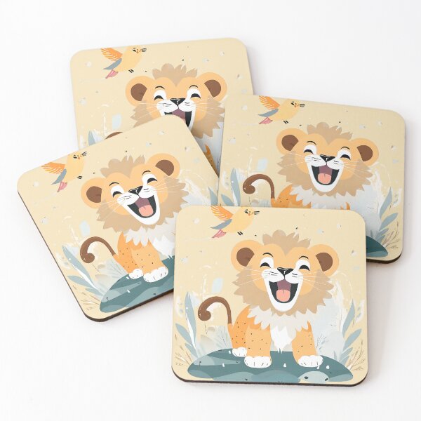 Item preview, Cute Baby Lion designed and sold by TetragramArt.