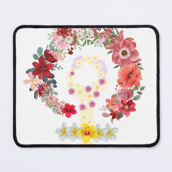 Item preview, feminist flower symbol designed and sold by Ana-EShop.