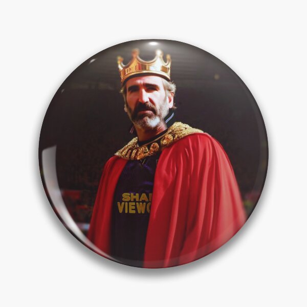 Item preview, King Cantona Classic Portrait designed and sold by schoolshoes.